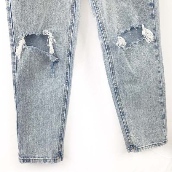 Wild Fable Super High-Rise Mom Jean Distressed - Picture 4 of 8